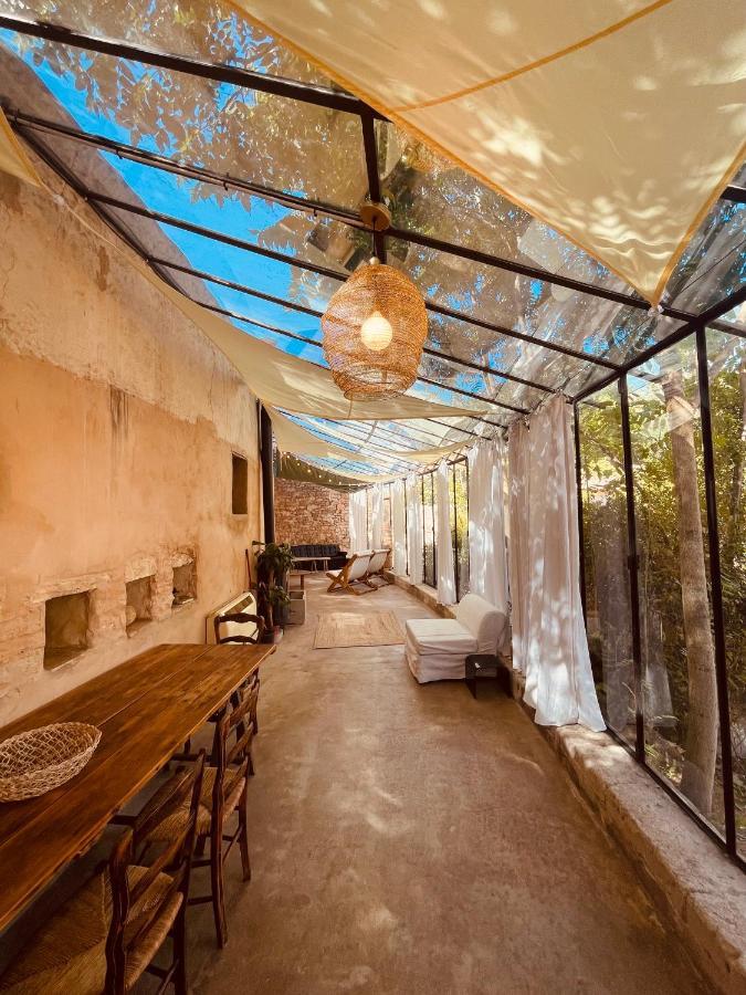 Tres Belle Rotonde Deco Boheme, Tennis, Parking นีมส์ ภายนอก รูปภาพ